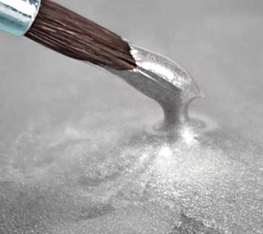 pigment stříbrný j